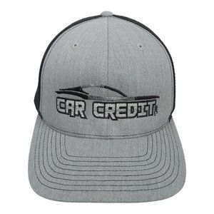 Richardson Car Credit Mesh Snapback Cap Trucker Baseball Hat Gray